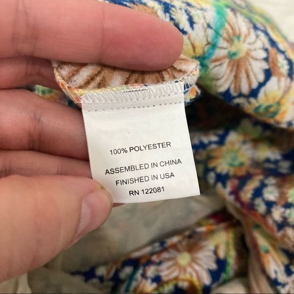 Tatyana Embroidered Floral Retro Pinup Rockabilly Style Midi Dress Size 3X - Picture 8 of 9